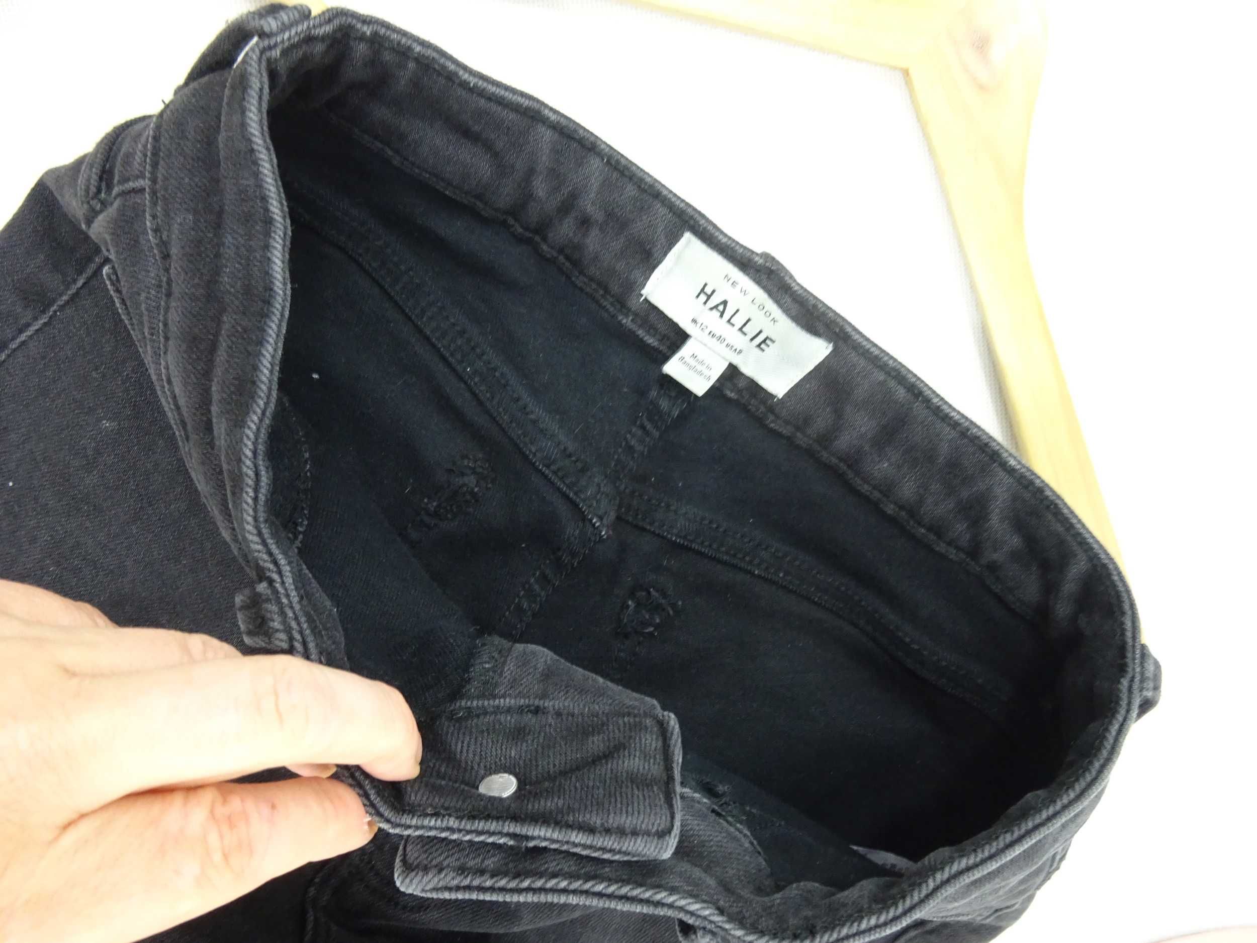 BT16 Spodnie damskie jeans skinny dżinsy wysokie rurki M 38 L 40