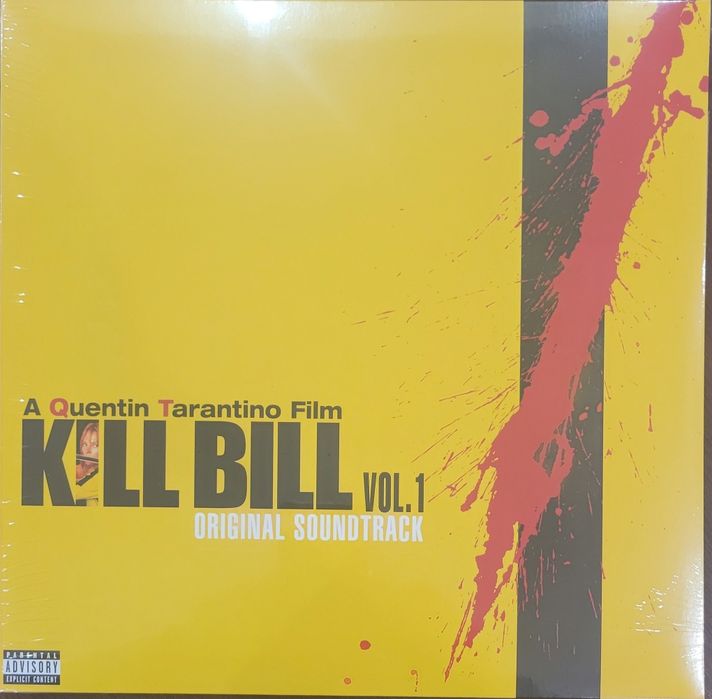Дві платівки з треками до фільмів Kill Bill 1,2