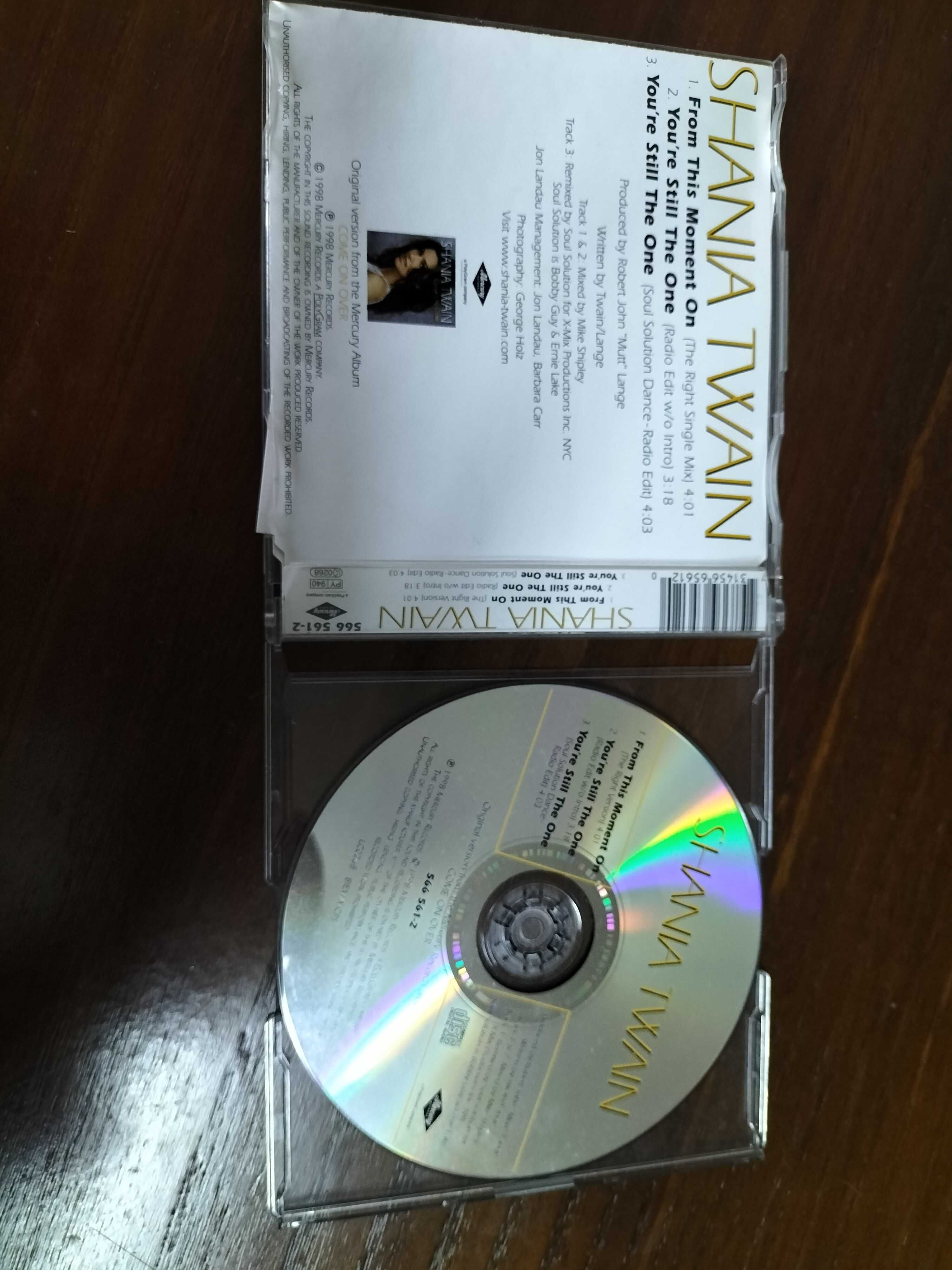 Shania Twain - From this moment on, single em ótimo estado.