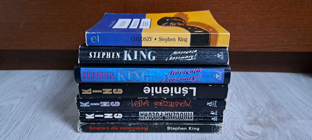 7x King Miasteczko Salem Marzenia 1 2 Lśnienie Smętarz dla zwierzaków