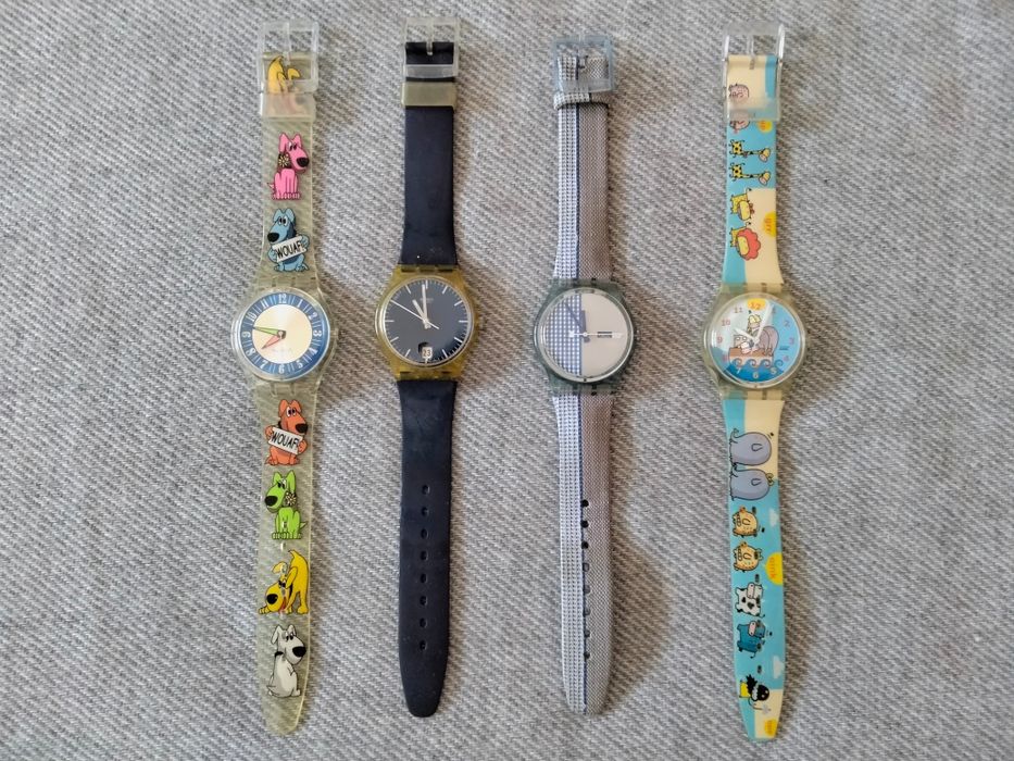 Conjunto de 4 Relógios Swatch