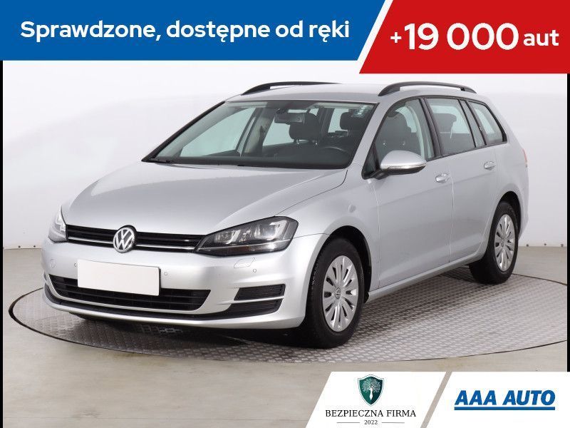 Volkswagen Golf 1.6 TDI Trendline , Salon Polska, Serwis ASO, Automat, Xenon,