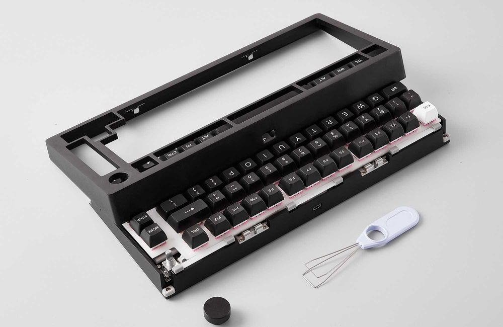 Механічна клавіатура Monsgeek M1 V5 VIA (Black) - Бейрбон 75%