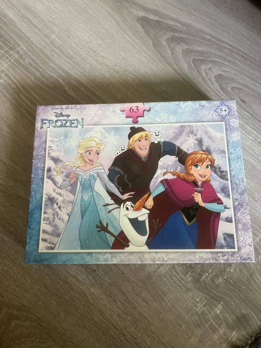 Puzzle frozen, kraina lodu 63 el.
