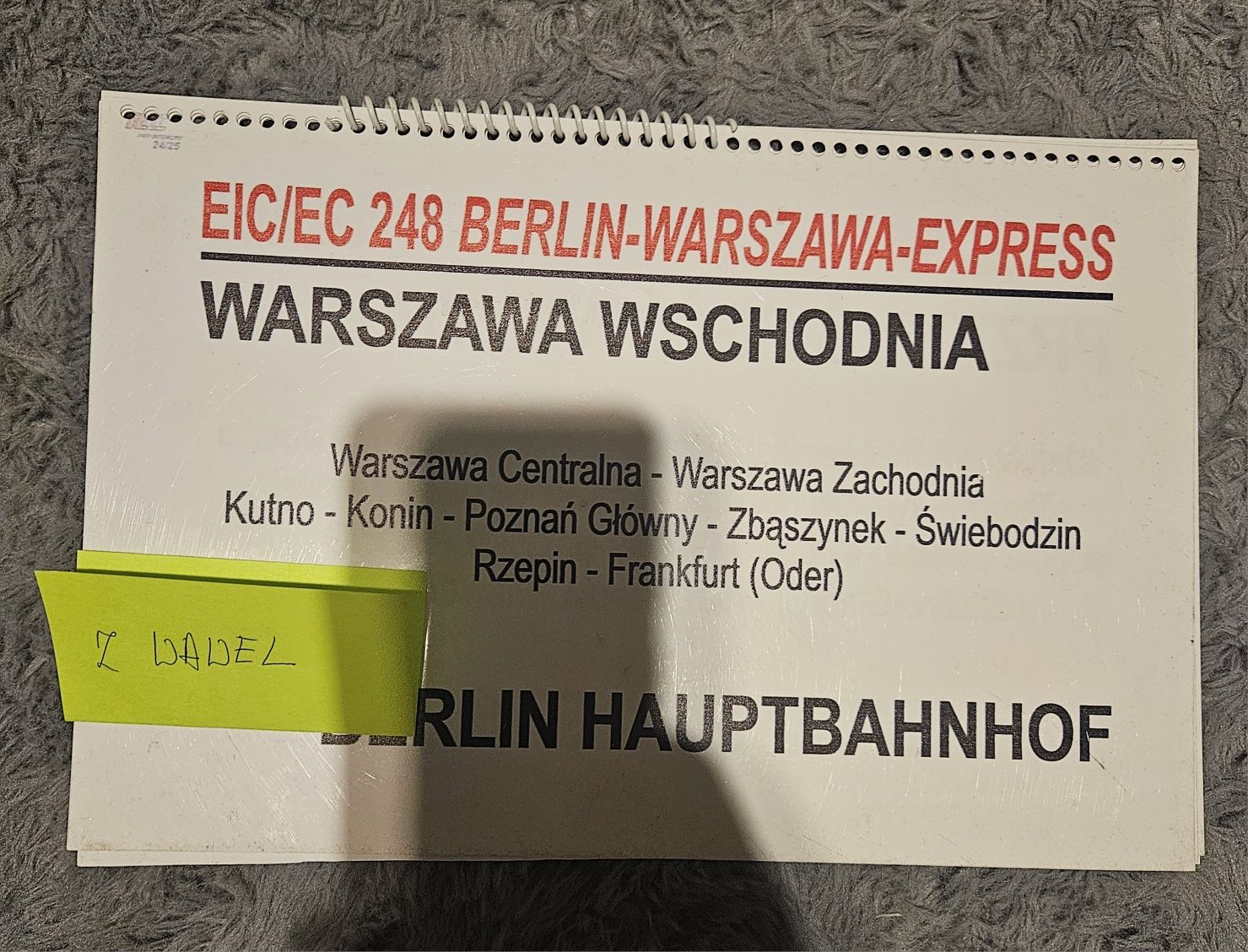 Tablice relacyjne międzynarodowe. OPIS.