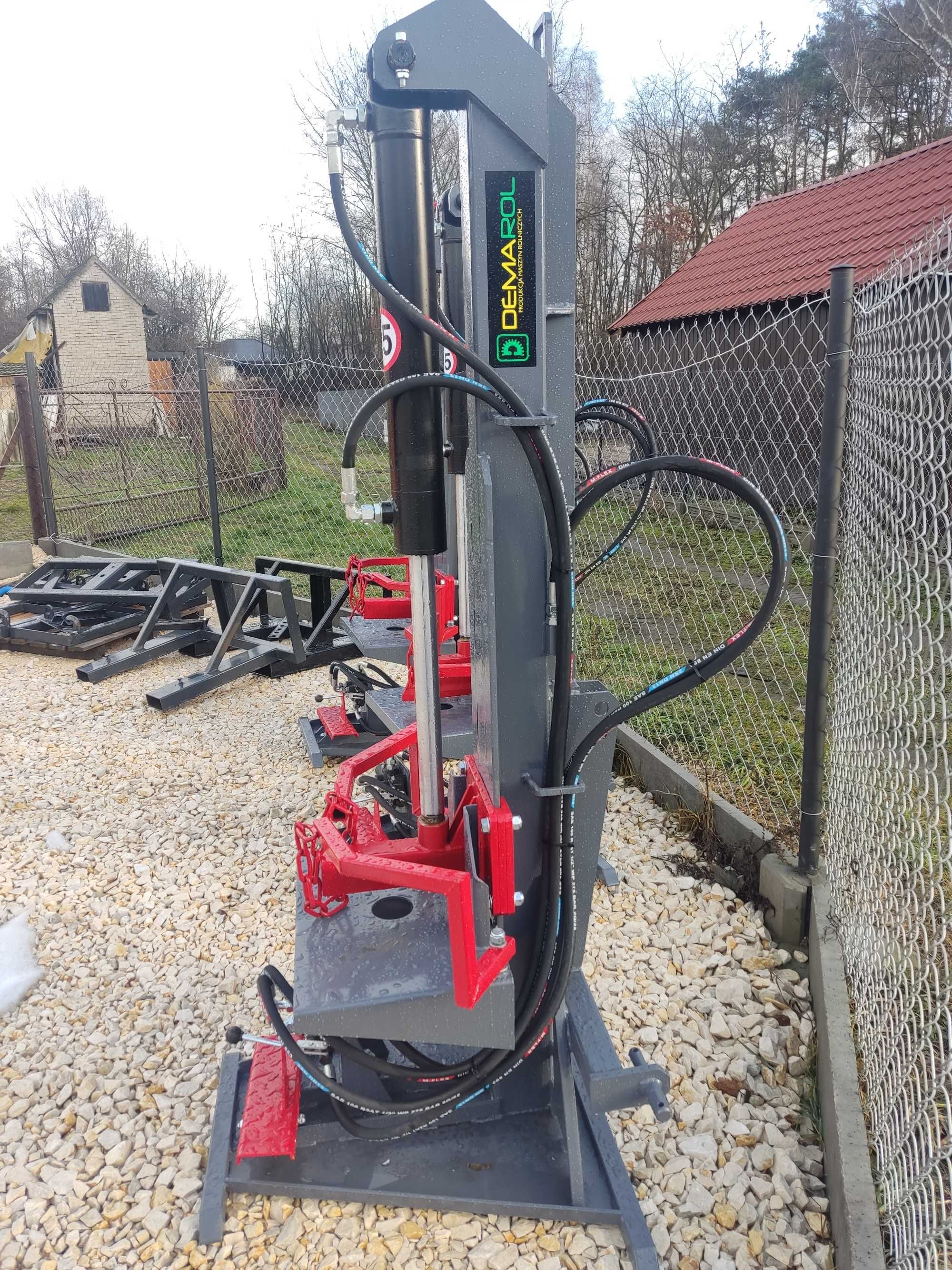 Łuparka hydrauliczna rozdrabniacz do drzewa nowa nacisk 20ton NOWA
