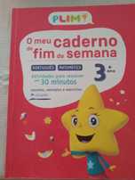 Plim - livro de fichas 3° ano português e matemática