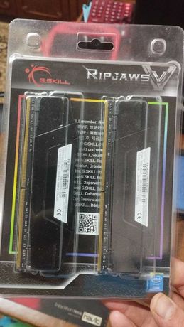 Оперативная память ОЗУ DDR4 3600 MHz 16GB G-Skill RipjawsV  2х8 gb