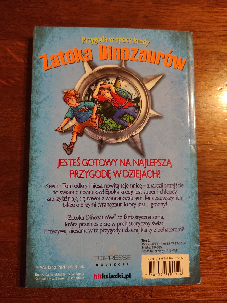 Książka z serii Zatoka Dinozaurów Atak króla jaszczurów