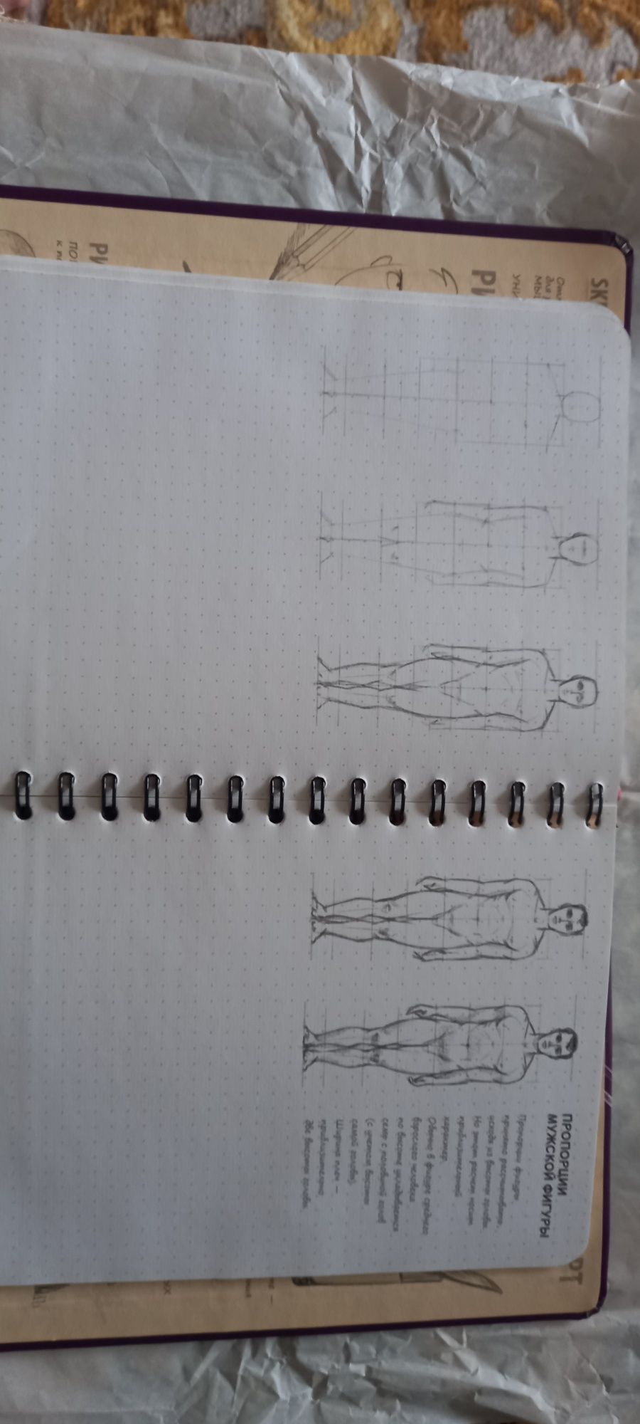 Sketchbook, скетчбук,новий,пошагове малювання