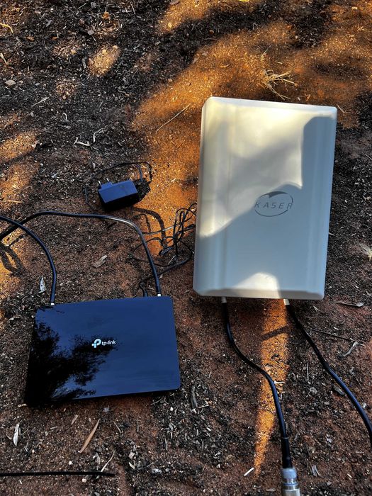Antenna 3G 4G 5G LTE exterior com sim router Tp-Link