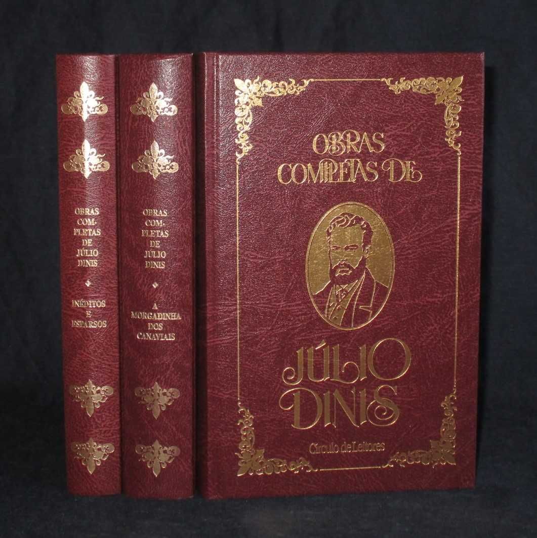 Livro Inéditos e Esparsos Obras Completas de Júlio Dinis 1992
