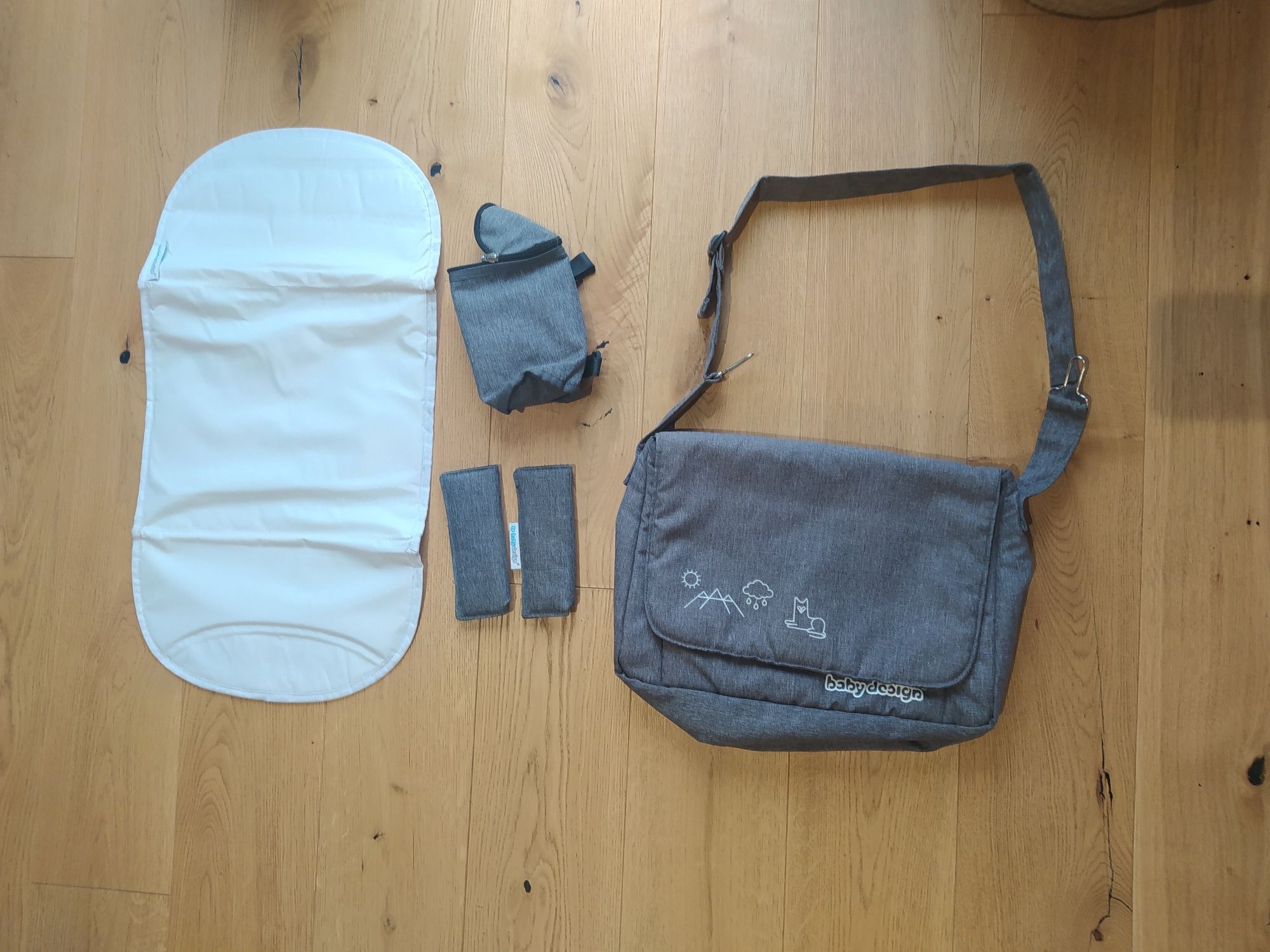 Wózek Baby Design Husky 2 w 1 z adapterami