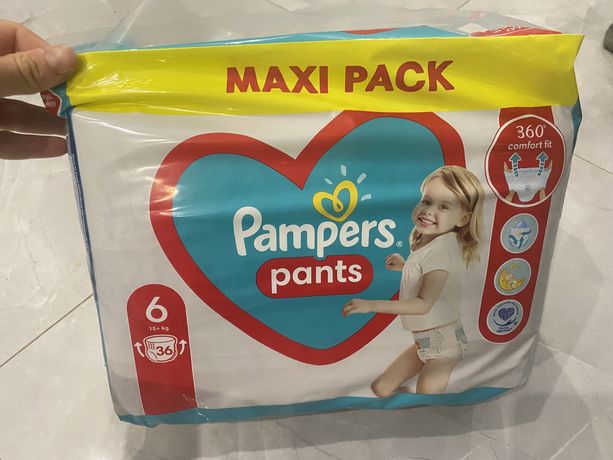 Подгузники - трусики pampers pants, 6 размер