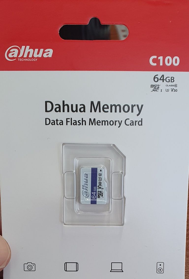 Фірмова карта пам'яті  Dahua 64 GB за півціни