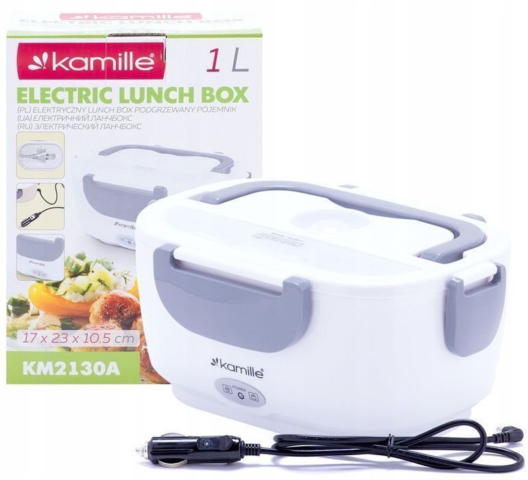 Elektryczny Termos Samochodowy Lunch Box Kamille