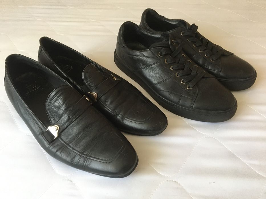 Мужские кожанные  туфли ALL BERTTI-600 размер 39.5-40