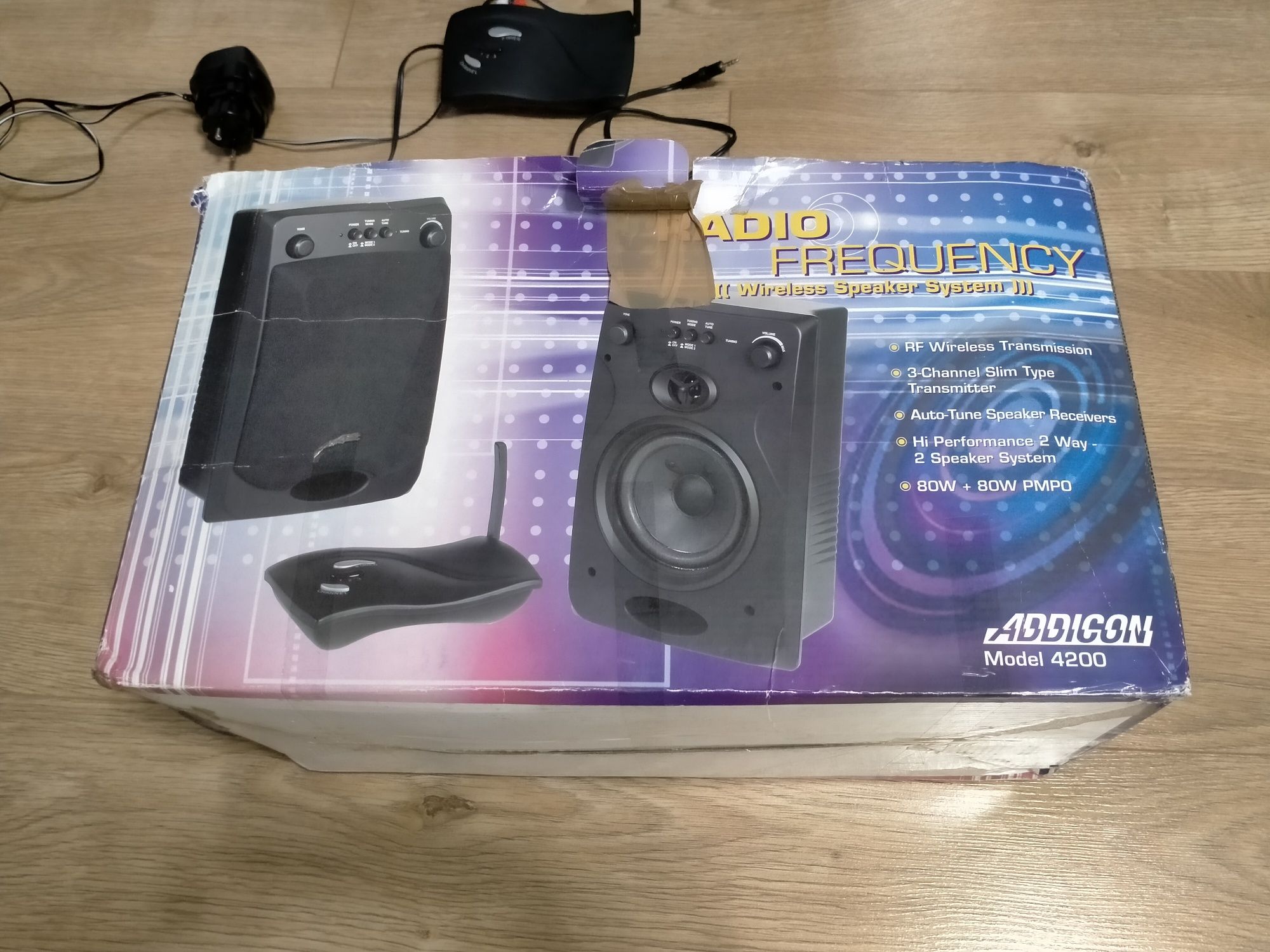 Głośniki bezprzewodowe wireless 80 W