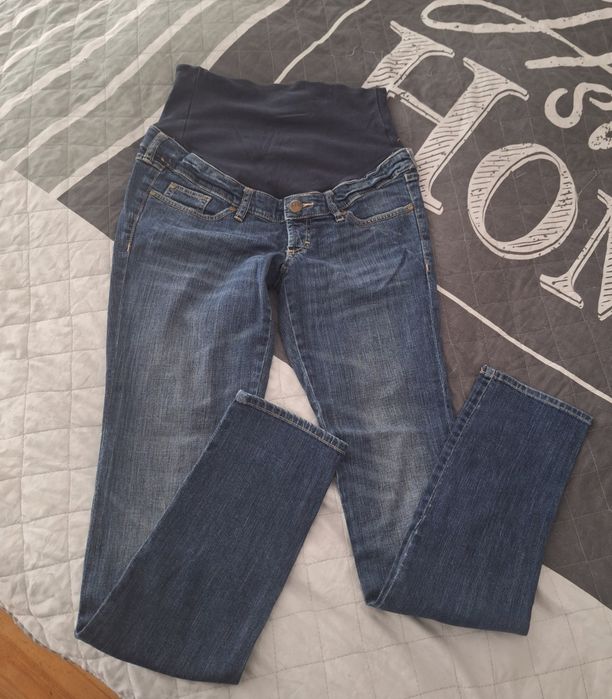 Spodnie ciążowe h&m mama, rozmiar 38
