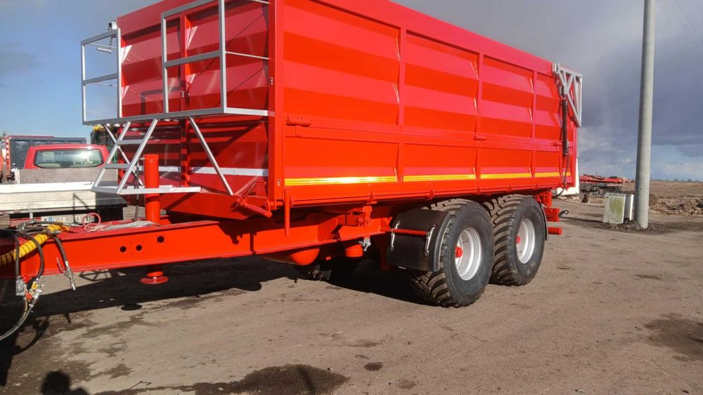 Tandem wywrotka 3 stronna ANNABURGER 20 T resor skorupa