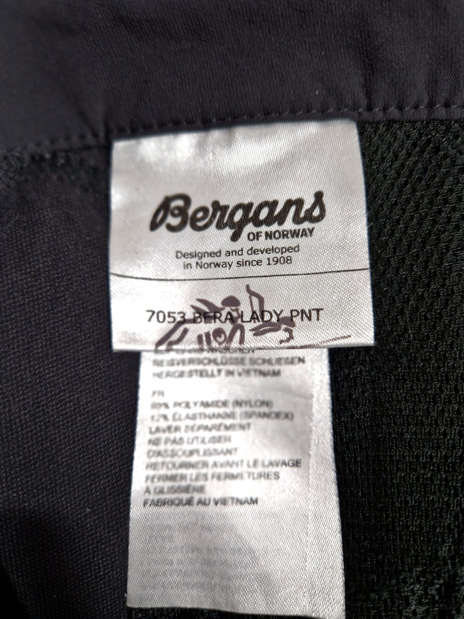 Spodnie trekingowe softshell Bergans