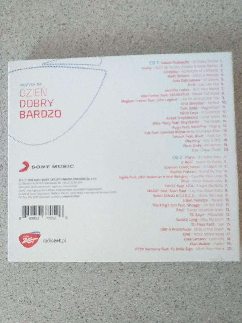 Muzyka na dzień dobry bardzo - Radio Zet, vol.12 - 2 płyty CD, nowe!