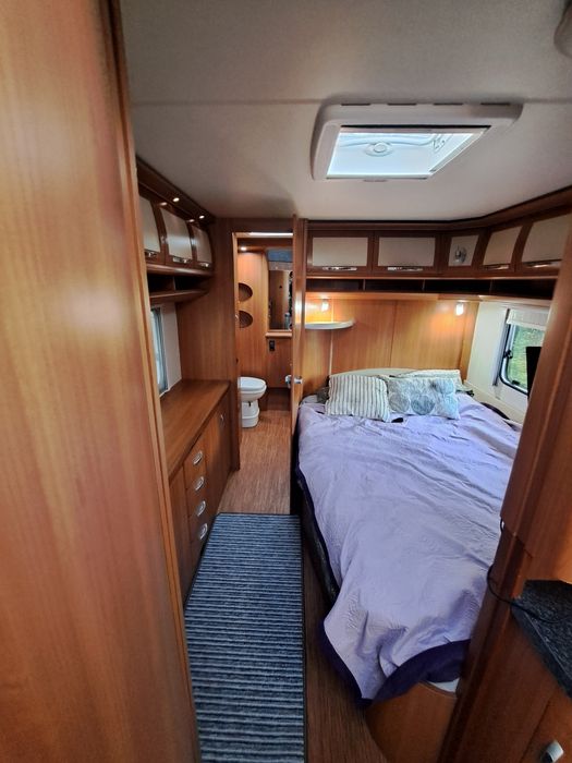 Przyczepa kempingowa Hobby Prestige 650 WFU,  zarejstrowana