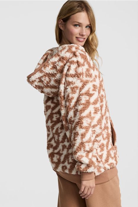 Тепла тедді худі кофта плюш Victoria’s Secret