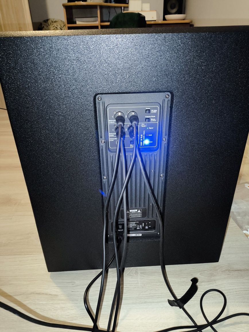 Subbas aktywny The Box Pro DSP 18 Sub 800w mocy