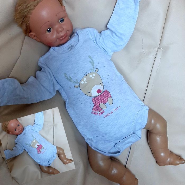 Zestaw świąteczny roz 74 8 sztuk mega paka komplet dziewczynka wyprawk