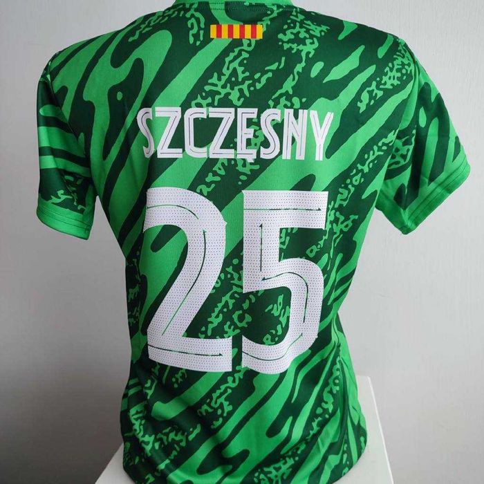 Strój sportowy Szczęsny Barcelona koszulki piłkarskie NOWE! Tanio!