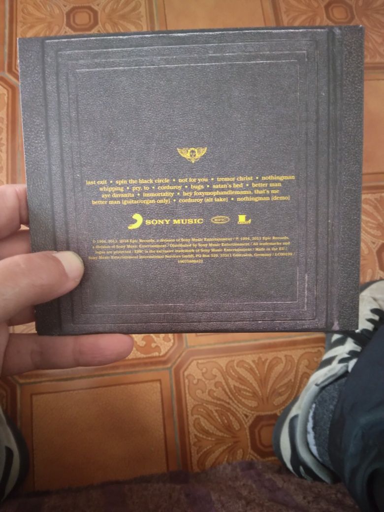 Pearl Jam Vitalogy CD Álbum