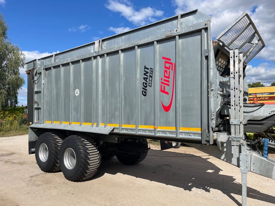 Fliegl ASW 271  przyczepa objętościowa