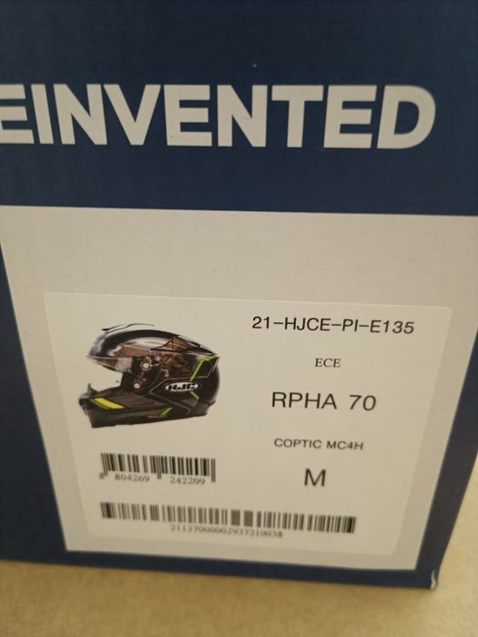 Capacete HJC RPHA 70 coptic