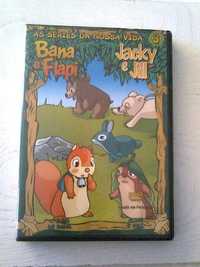 DVD animação Bana e Flapi