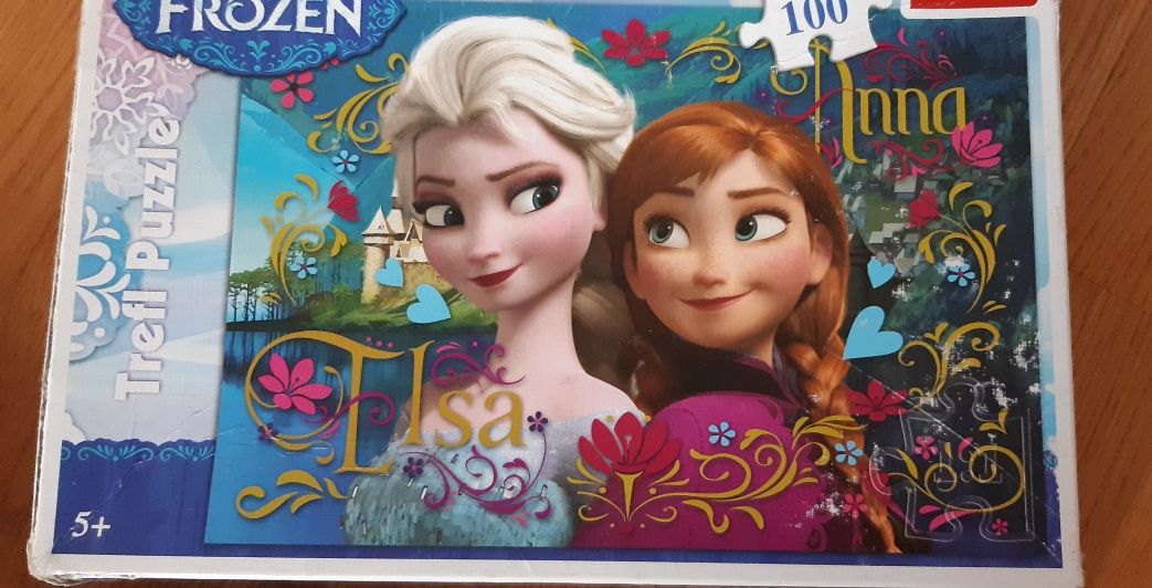 Puzzle Frozen/Kraina lodu/ Elsa  100 elementów