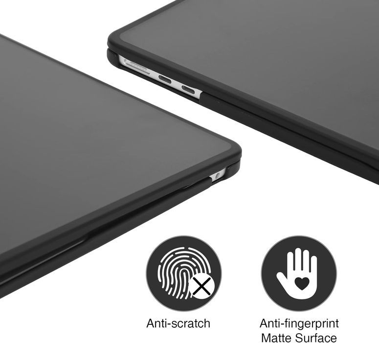 etui blueswan do macbooka air 2022 13,6 cala m2 a2681 czarne vv