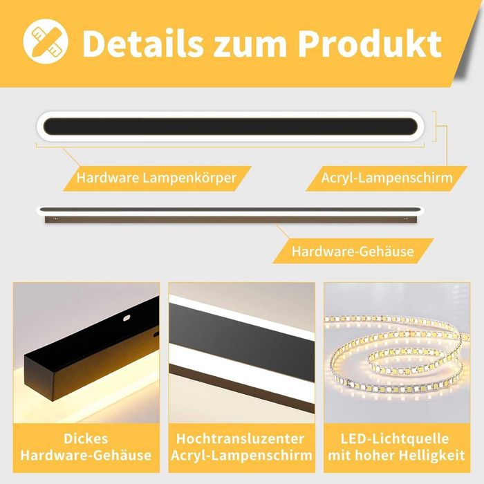 Nowa lampa zewnętrzna 150cm /MIKERU /oświetlenie ścienne / IP65 !K393!