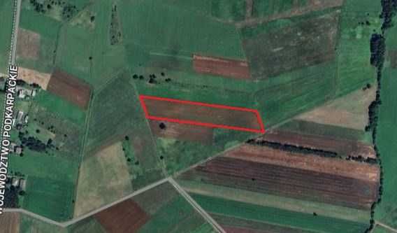 Działka rolna 1,012 ha – Pogórek, gmina Dębowiec - z melioracją!