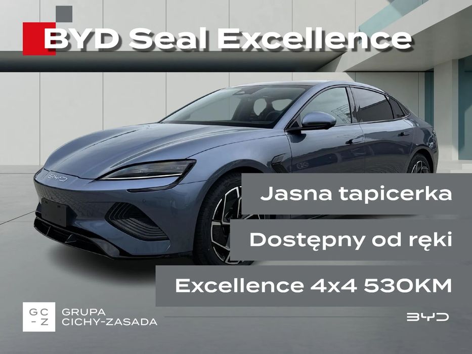 BYD Seal Excellence 4x4 530KM | Dostępny od ręki