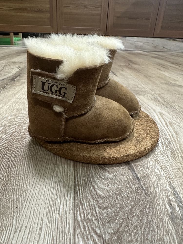 Ugg угги угг erin пінетки овчина 17 р на ніжку 10 10,5 см