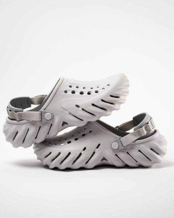 Мужские кроксы сабо Crocs Echo Marbled Clog (2 вида) Клоги Оригинал