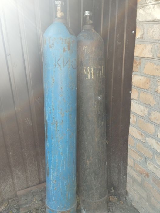 Балони кисневі/вуглекислотні, 40л.