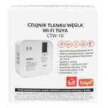 Czujnik tlenku węgla ZAMEL CTW-10 Wi-Fi TUYA