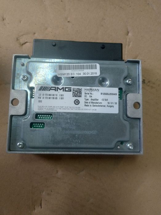 Wzmacniacz audio Harman Mercedes GLE W166