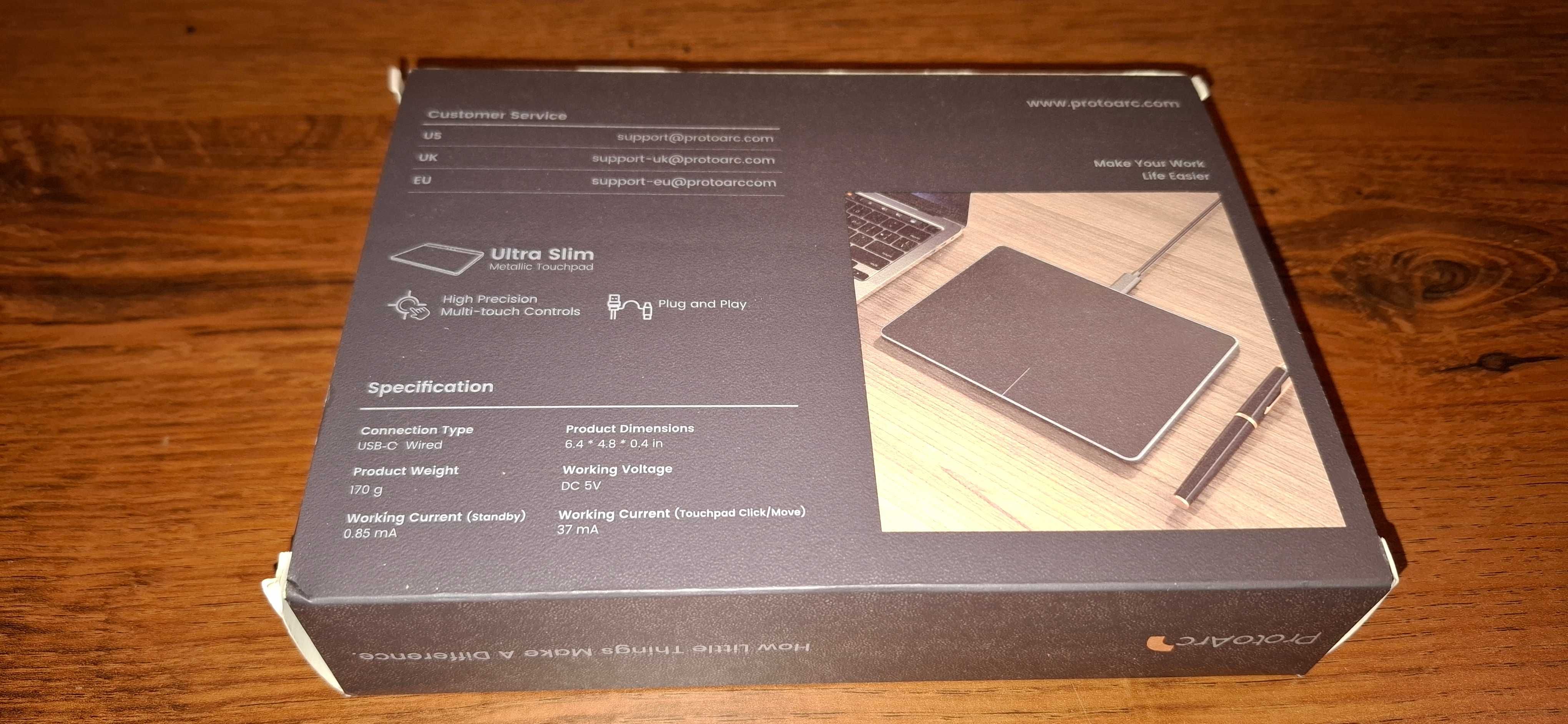 Touchpad - ProtoArc T1-A - Panel Dotykowy