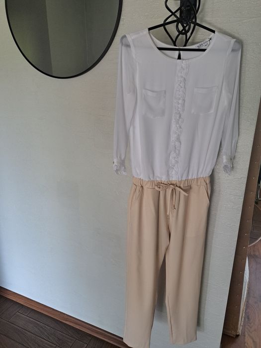 Kombinezon Patrizia Pepe..rozmiar z metki włoskie Xl...Ale dobre na S