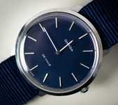 Omega Deville Tool 104 (Niebieska tarcza) Pasek NATO + bransoleta