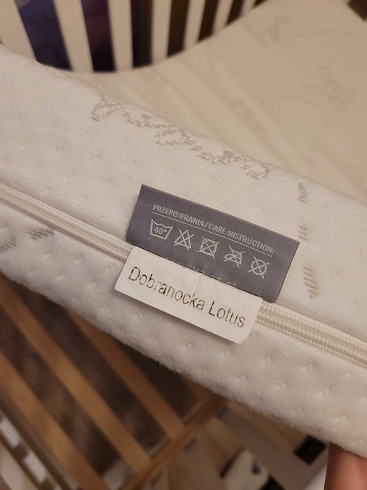 Łóżeczko Veres LD13 white 120x60 cm materac Hilding dobranocka