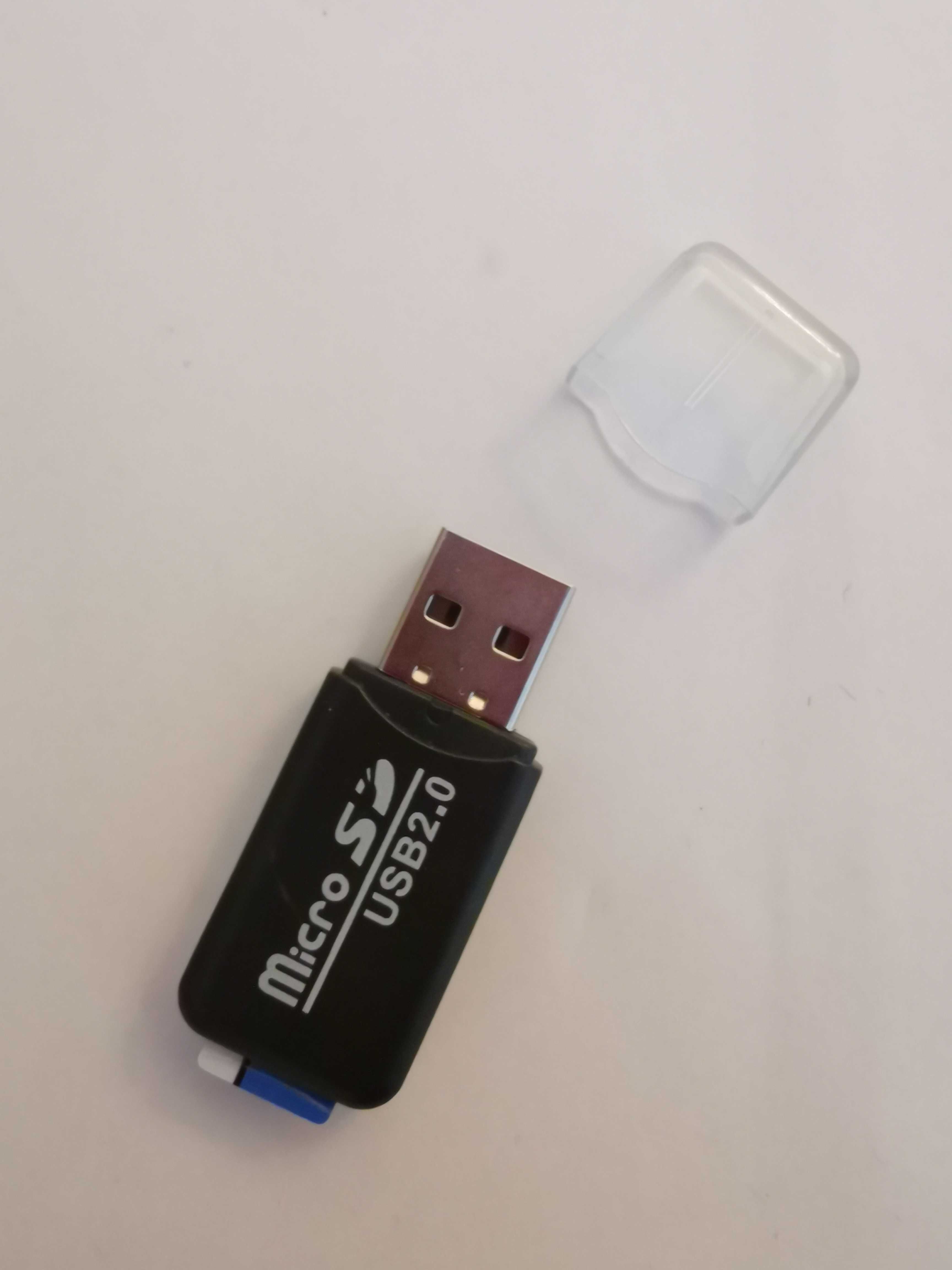 Cartão MicroSD + Adaptador SD + Adaptador PENDrive (8/16/32/64 GB)